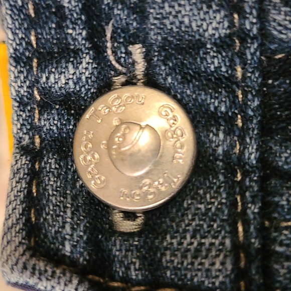 Gagou Tagou lined denim jeans - Picture 6 of 6